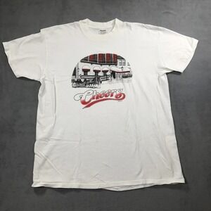 Vintage 80s Cheers Bar Pub Boston T Shirt Men's XL White Single Stitch Stedman *